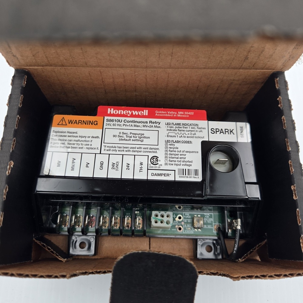 Honeywell S8610U3009 Universal Intermittent Pilot Ignition Module HVAC S8610U